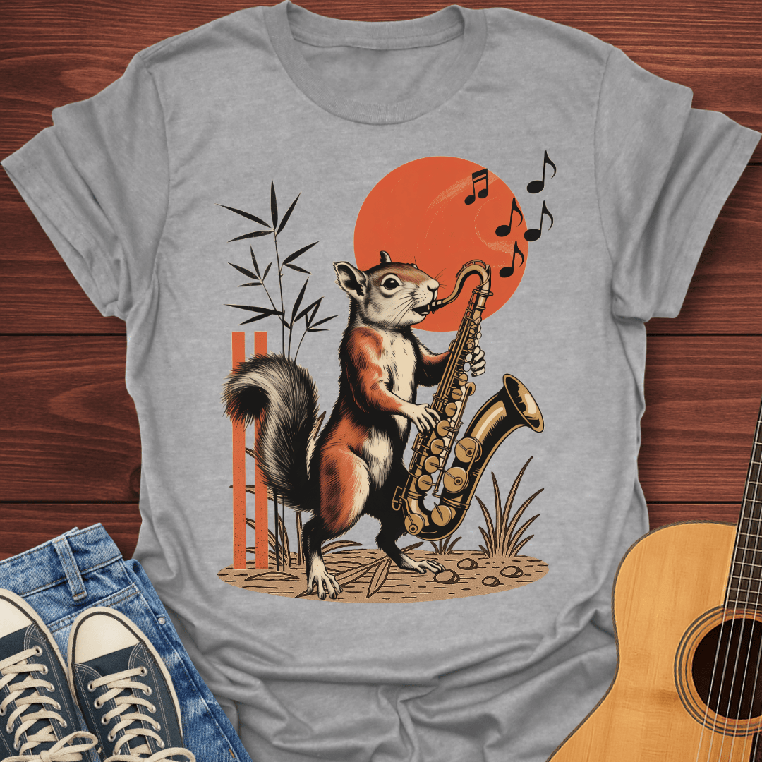 The Jazz Squirrel T-Shirt