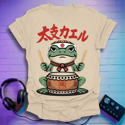 Taiko Frog – Japanese Drummer Frog T-Shirt