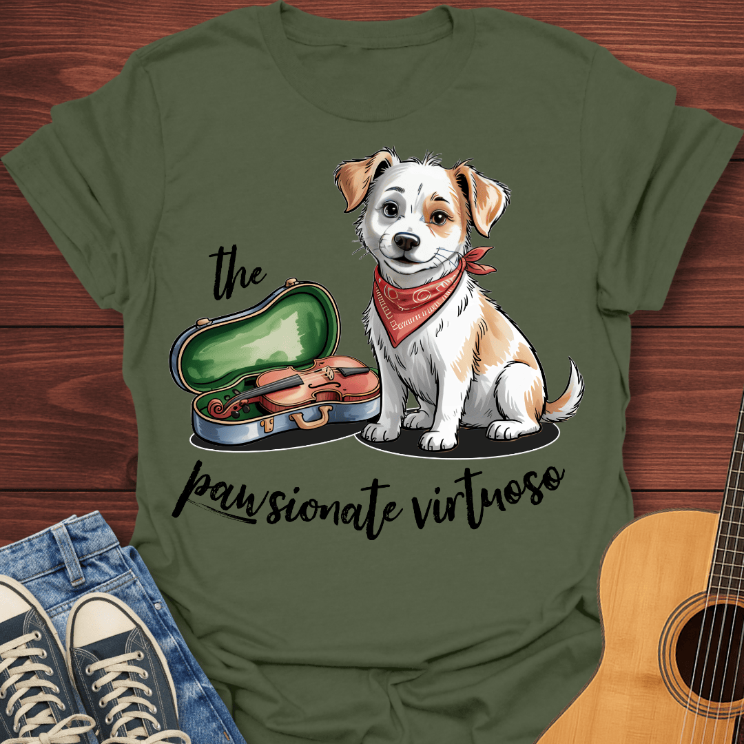 The Pawsionate Virtuoso T-Shirt