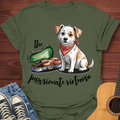 The Pawsionate Virtuoso T-Shirt