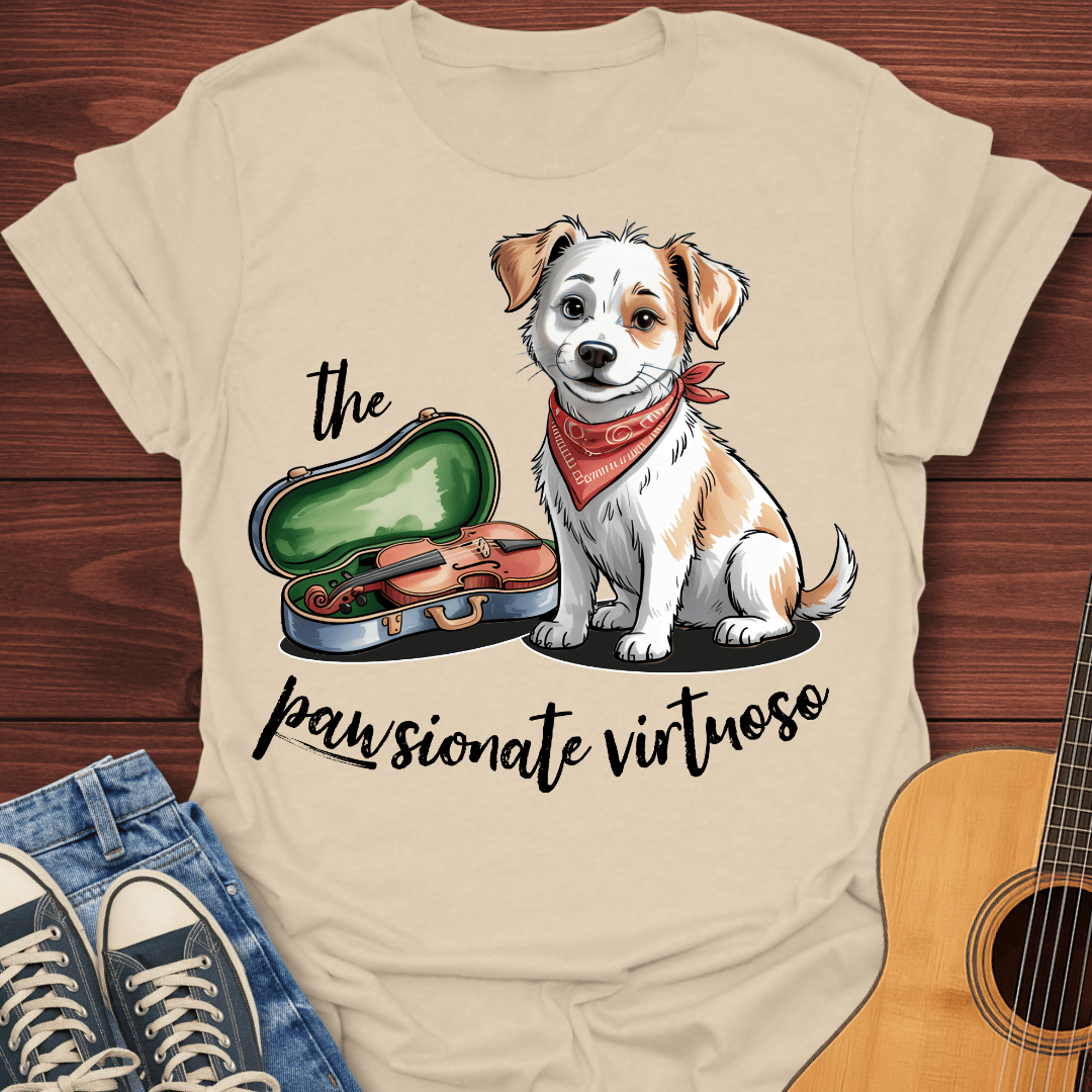 The Pawsionate Virtuoso T-Shirt