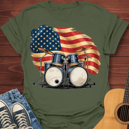 Patriotic Drums T-Shirt