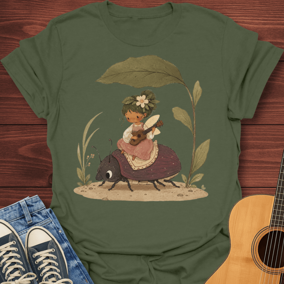Ukulele Beetle Serenade T-Shirt