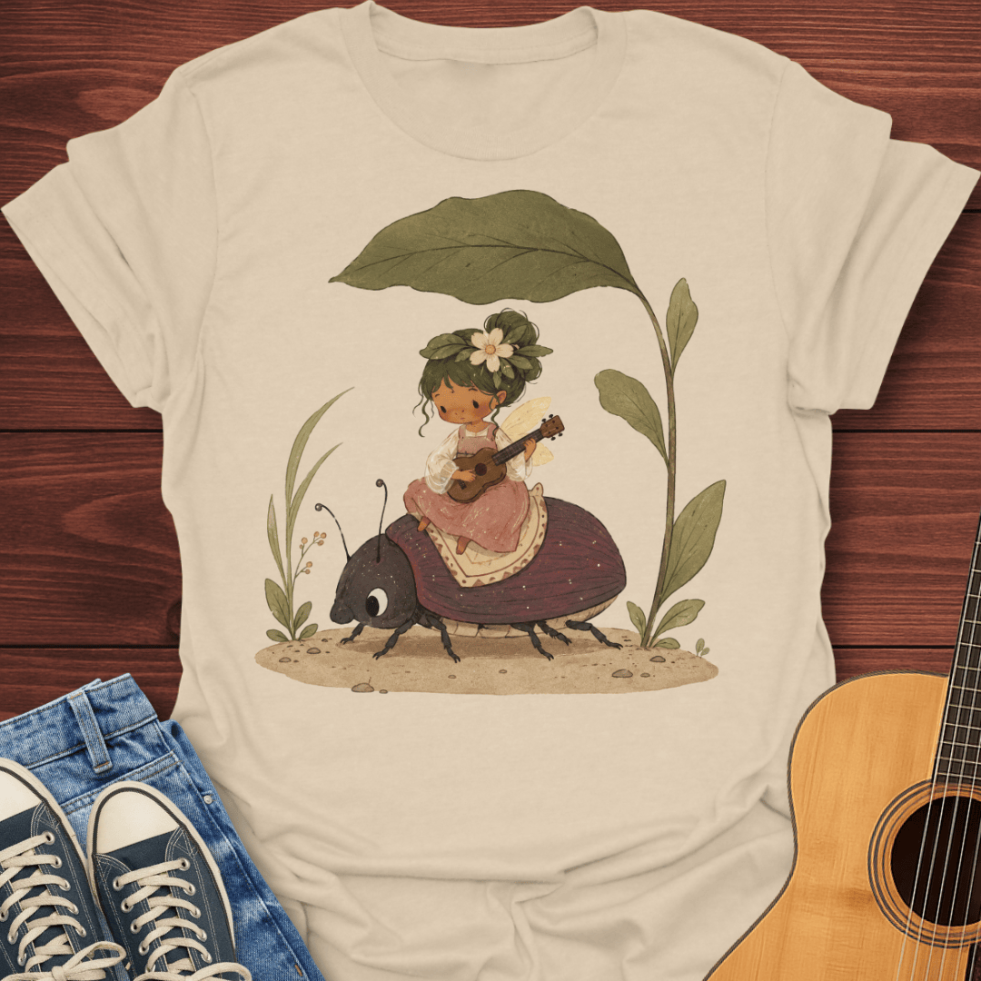 Ukulele Beetle Serenade T-Shirt