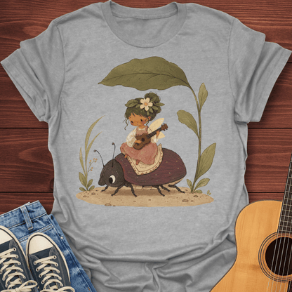 Ukulele Beetle Serenade T-Shirt
