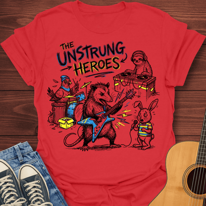 The Unstrung Heroes Band T-Shirt