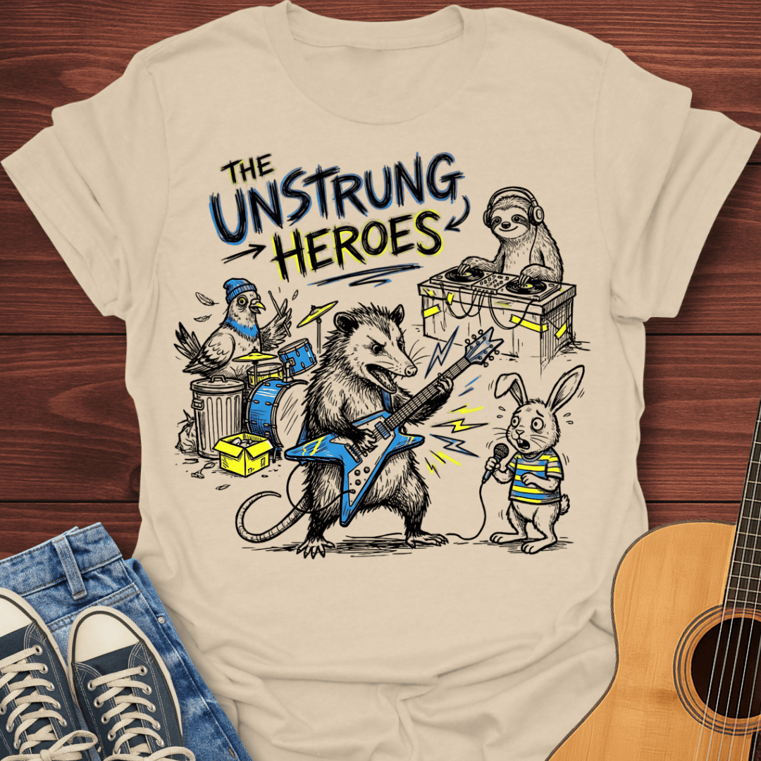 The Unstrung Heroes Band T-Shirt
