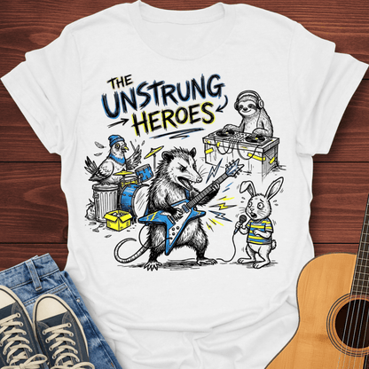 The Unstrung Heroes Band T-Shirt