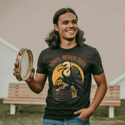 Vinyl Never Dies – Vulture Edition T-Shirt