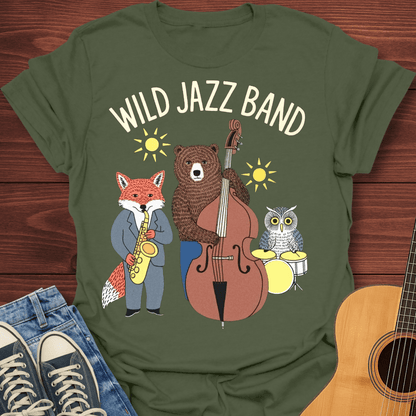 Wild Forest Jazz Band T-Shirt