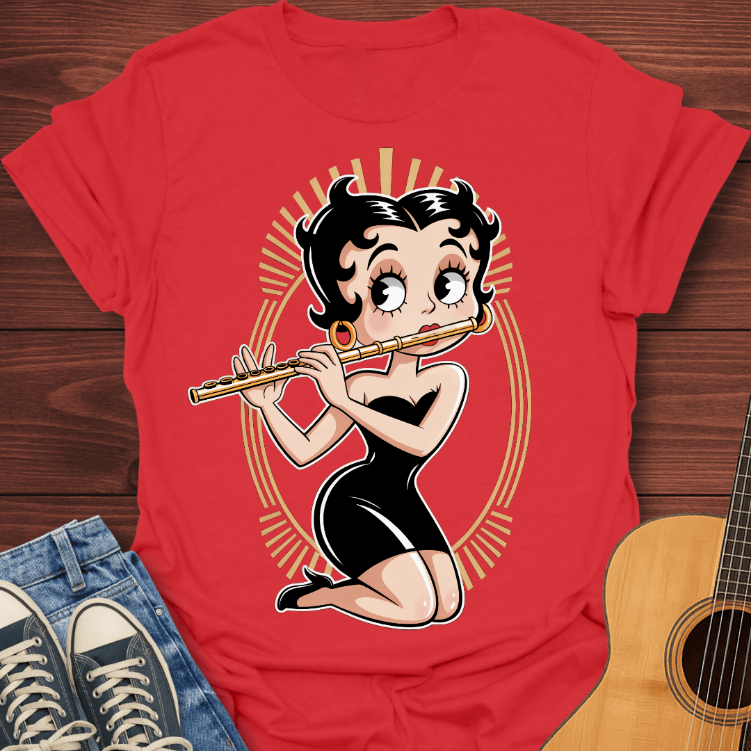 Betty on the Flute T-Shirt
