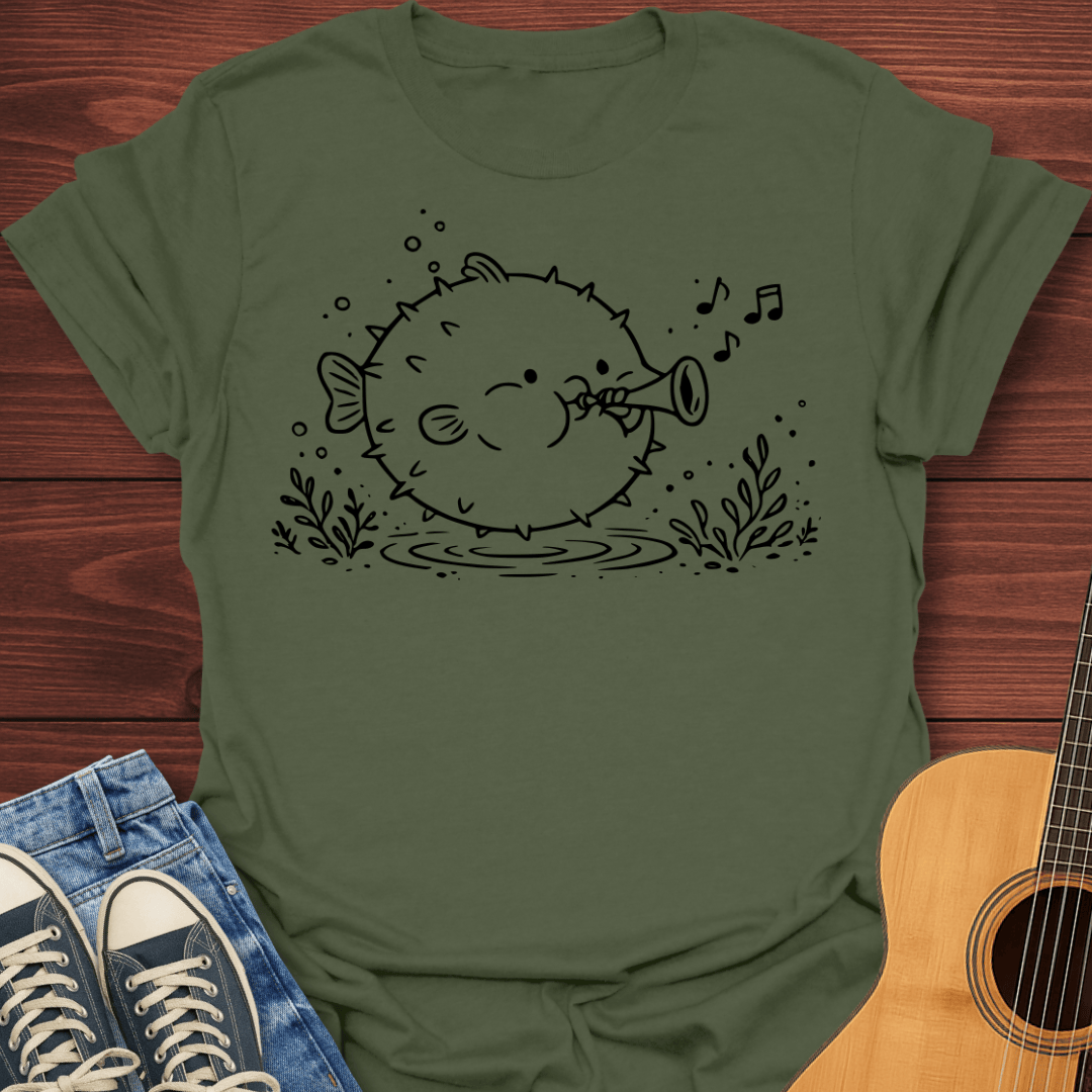 Pufferfish Trumpeter T-Shirt