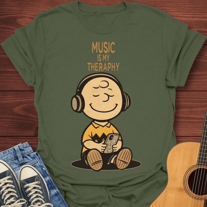 Music Is My Therapy T-Shirt