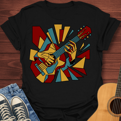 Cubist Guitar T-Shirt