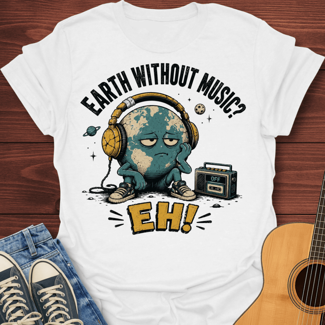 Earth Without Music T-Shirt