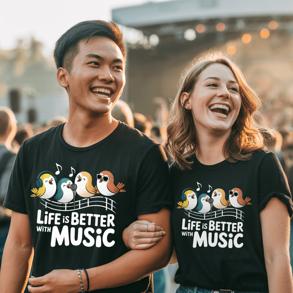 Life is Better With Music T-Shirt