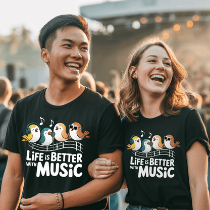 Life is Better With Music T-Shirt