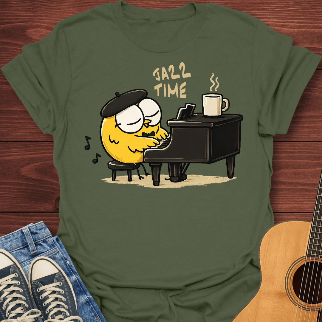 Jazz Time Midnight Keys T-Shirt