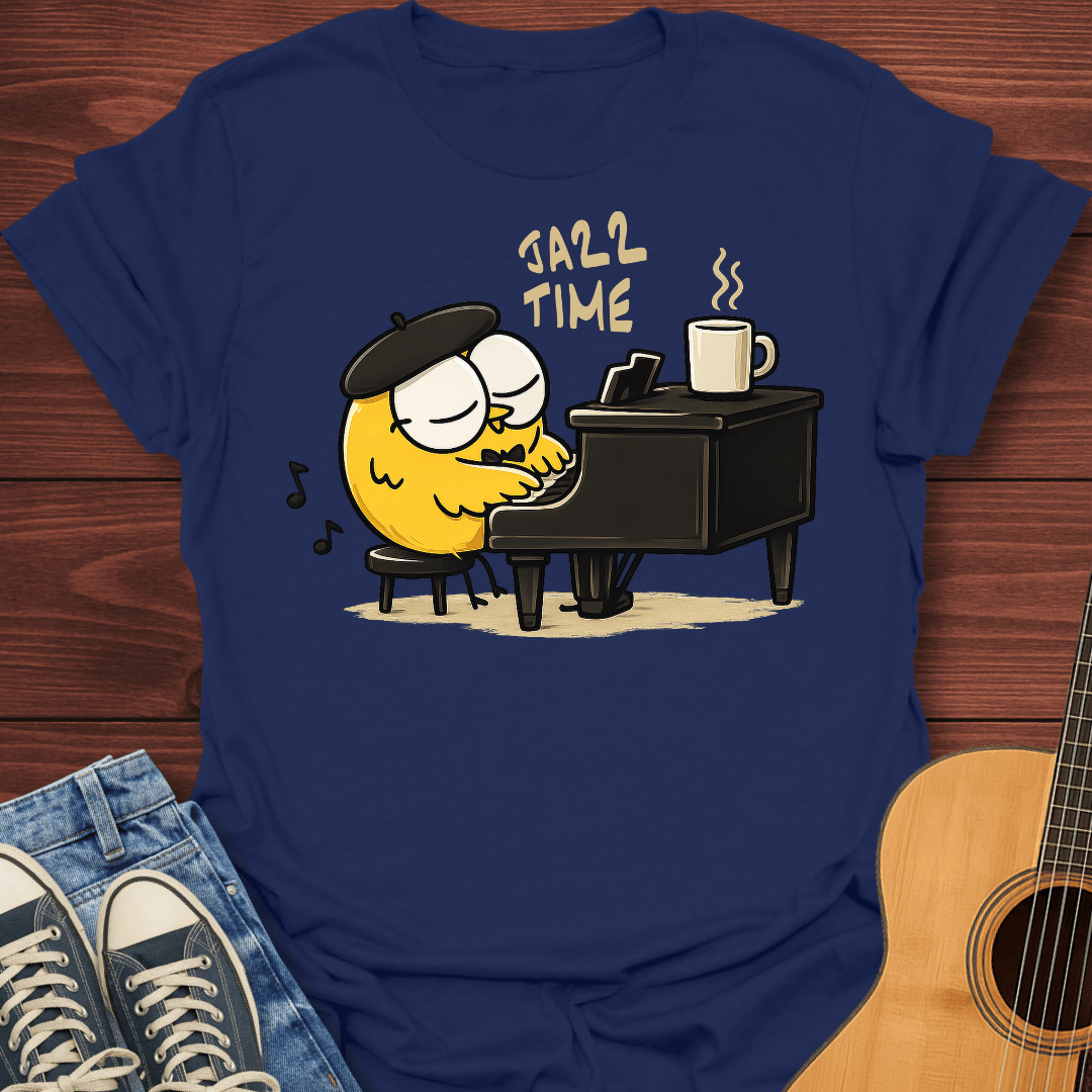 Jazz Time Midnight Keys T-Shirt