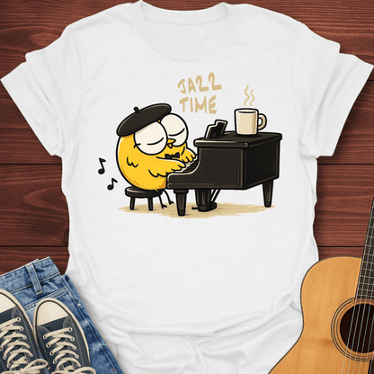 Jazz Time Midnight Keys T-Shirt
