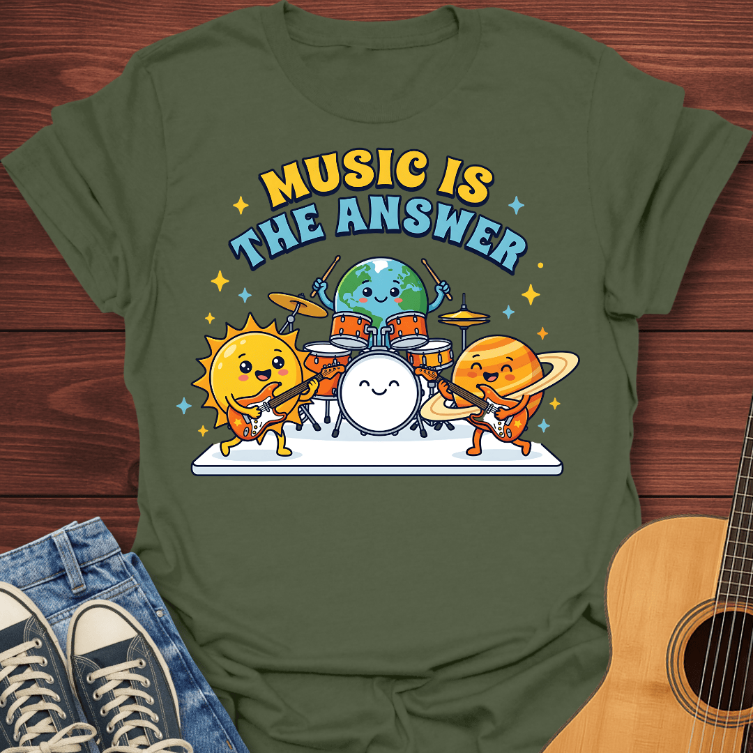 Music Is The Answer T-Shirt