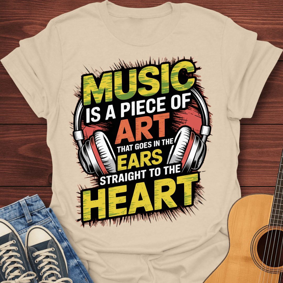 Music is Art T-Shirt