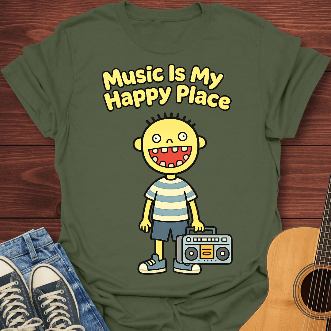 Happy Music Vibes T-Shirt