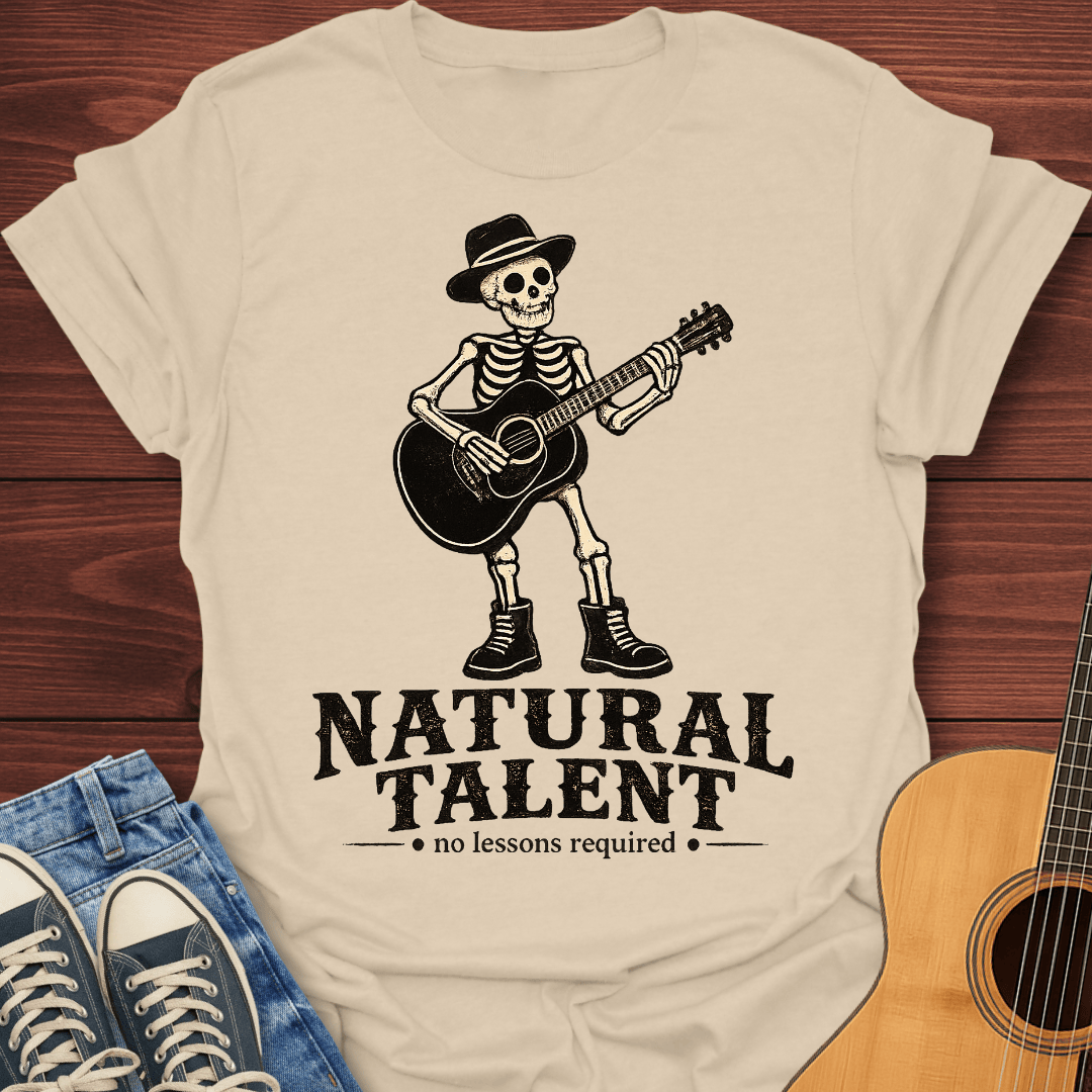 Natural Talent Skeleton T-Shirt