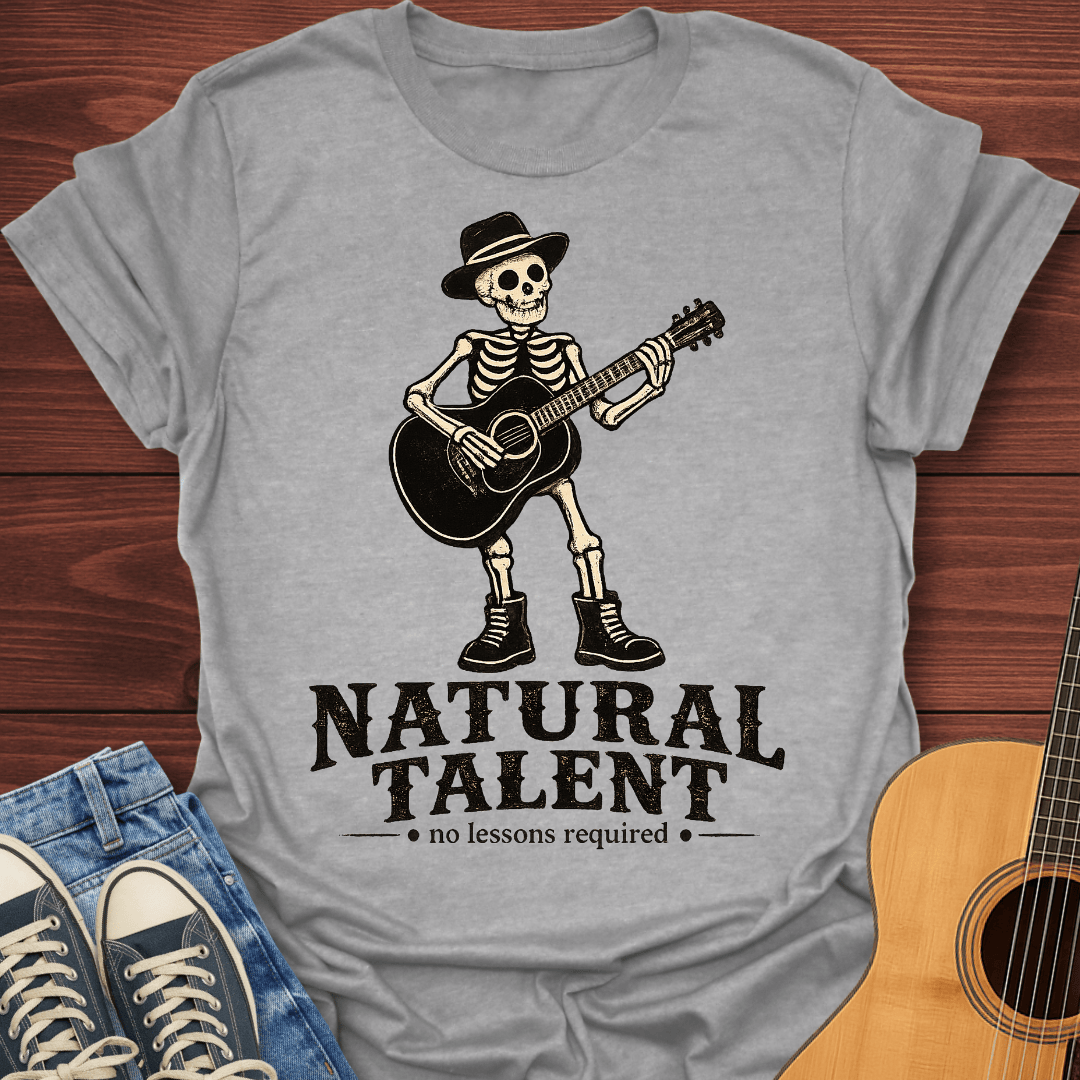 Natural Talent Skeleton T-Shirt