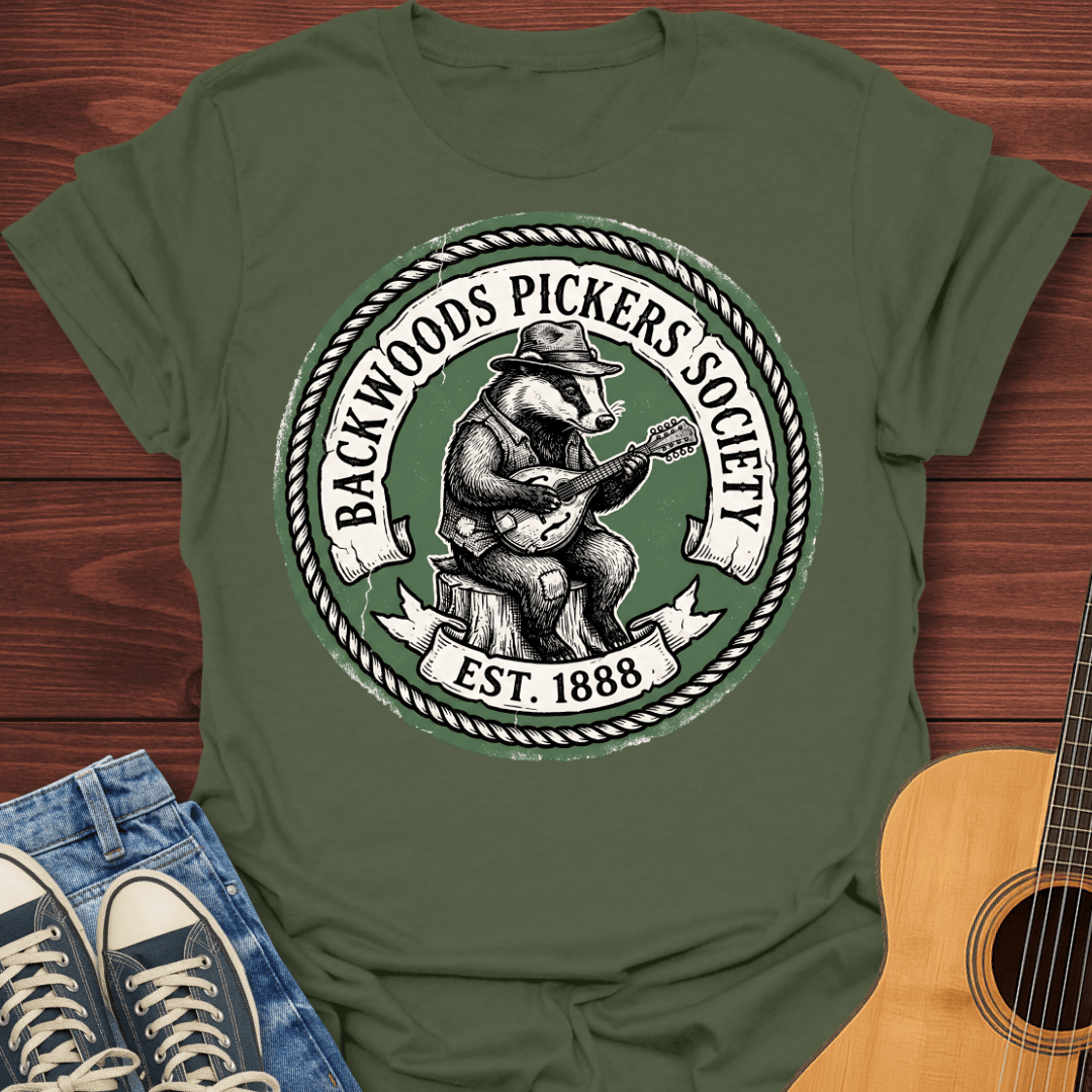 Backwoods Pickers Society T-Shirt