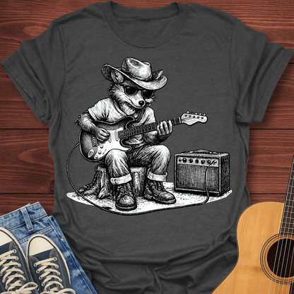 Outlaw Fox Guitarist T-Shirt