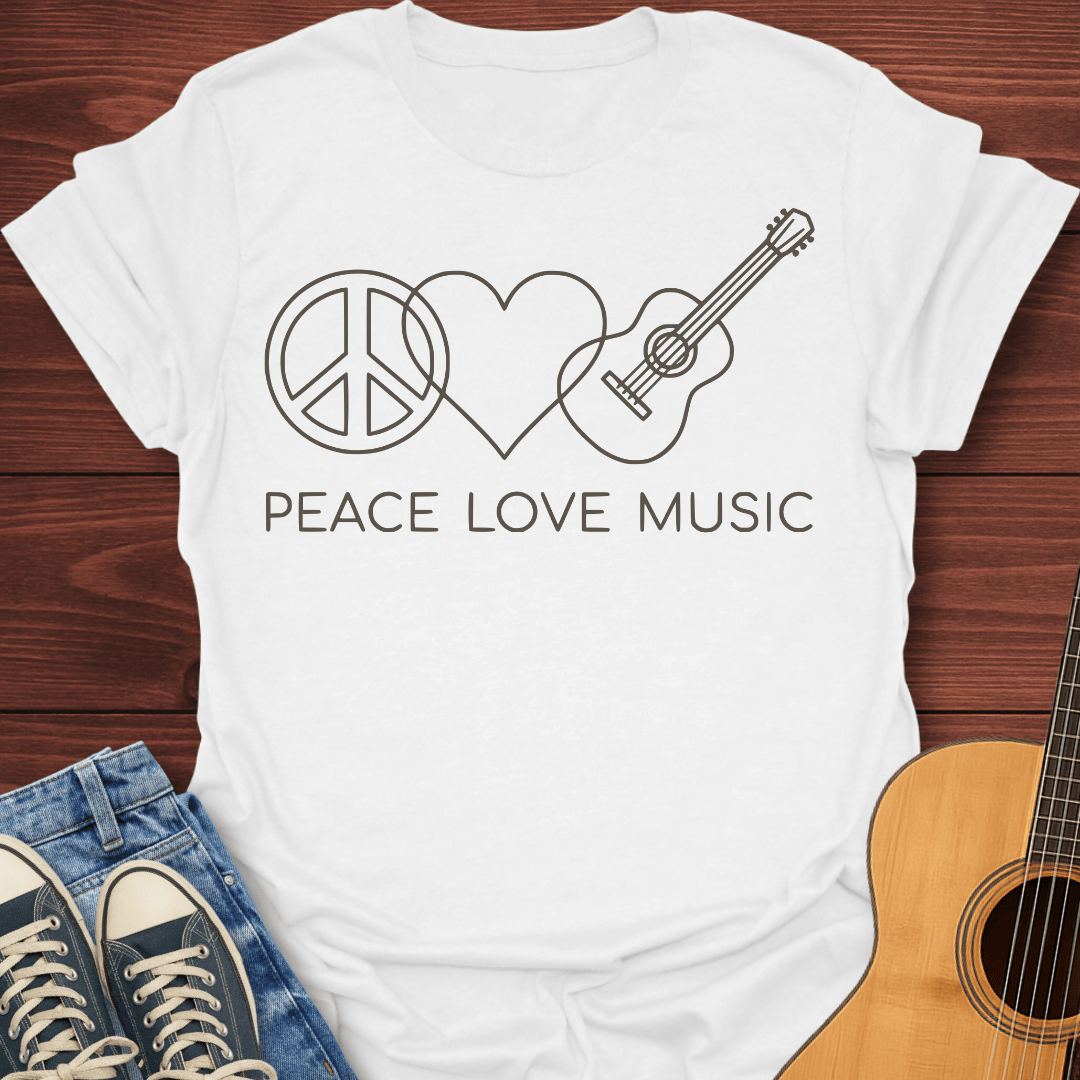 Peace Love Music T-Shirt