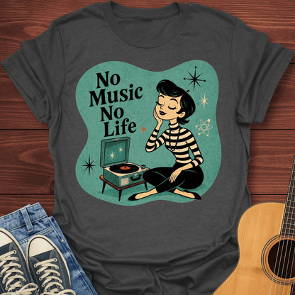 Retro Vinyl Girl T-Shirt