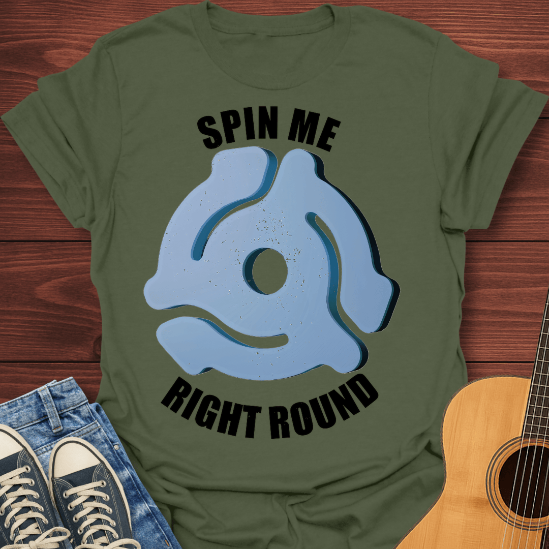 Spin Me Vinyl T-Shirt
