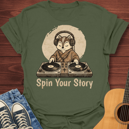 Spin Your Story T-Shirt