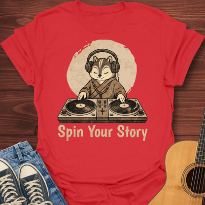 Spin Your Story T-Shirt
