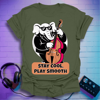 Cool Jazz Elephant T-Shirt