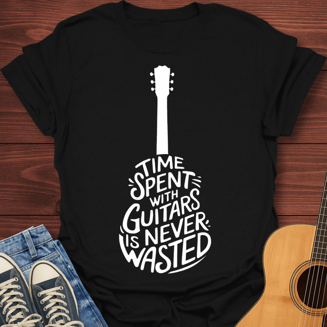 Time Spent with Guitar T-shirt