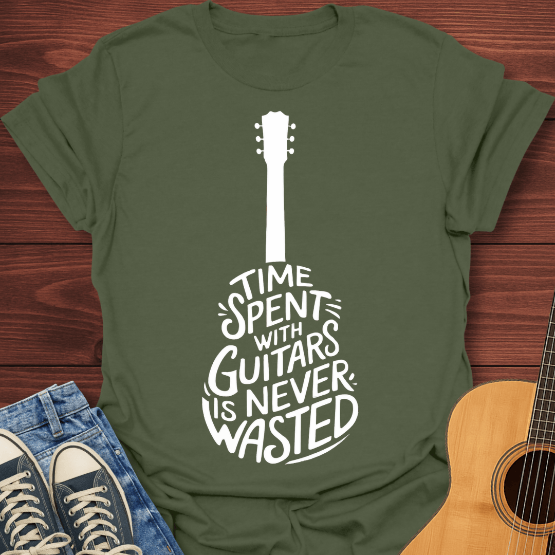 Time Spent with Guitar T-Shirt