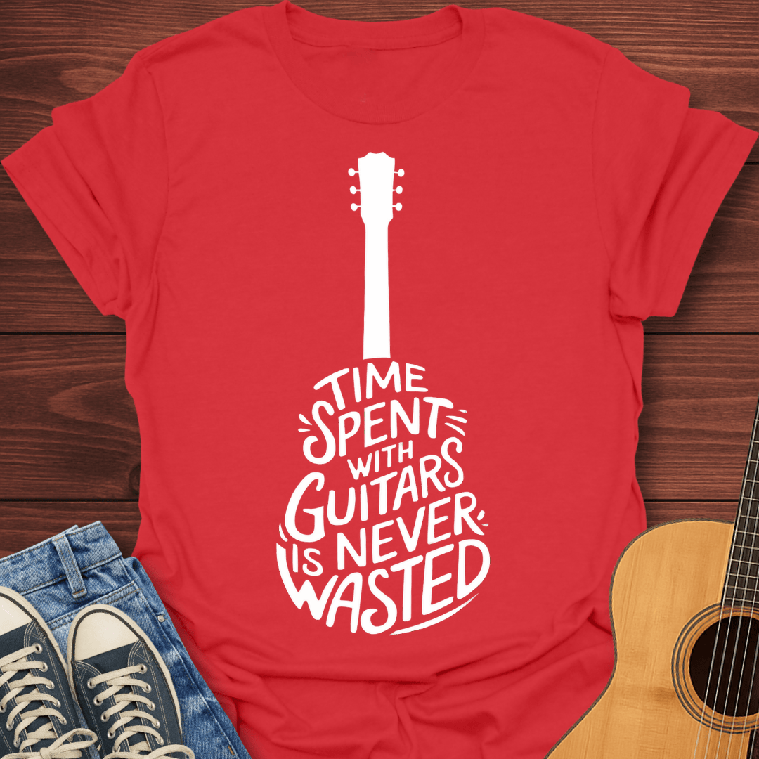 Time Spent with Guitar T-Shirt